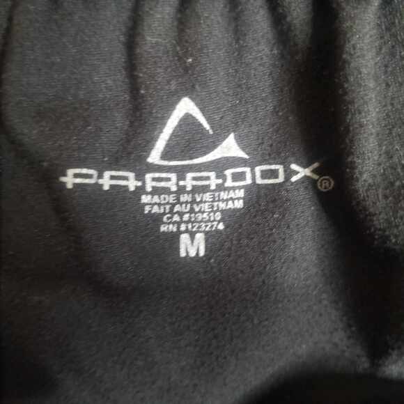 Womens Paradox Leggings with Rouched Knees Sz M - Picture 2 of 13